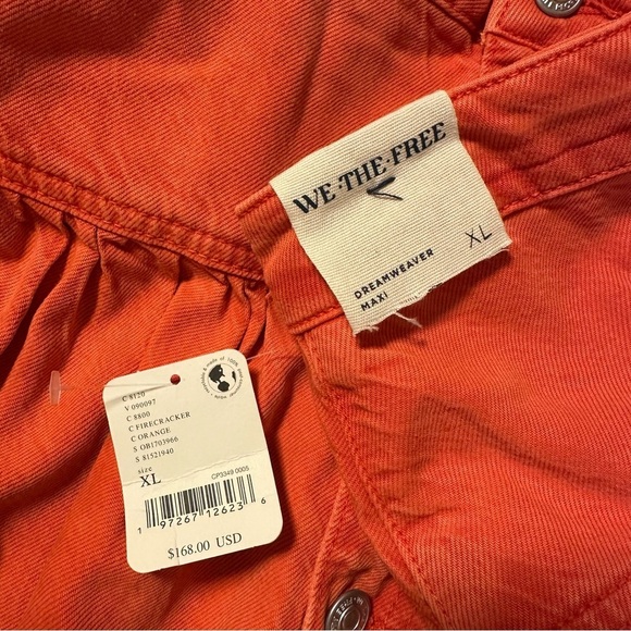 Free People Dreamweaver Tiered Maxi Skirt We The Free Western High Rise Festival - Picture 10 of 15